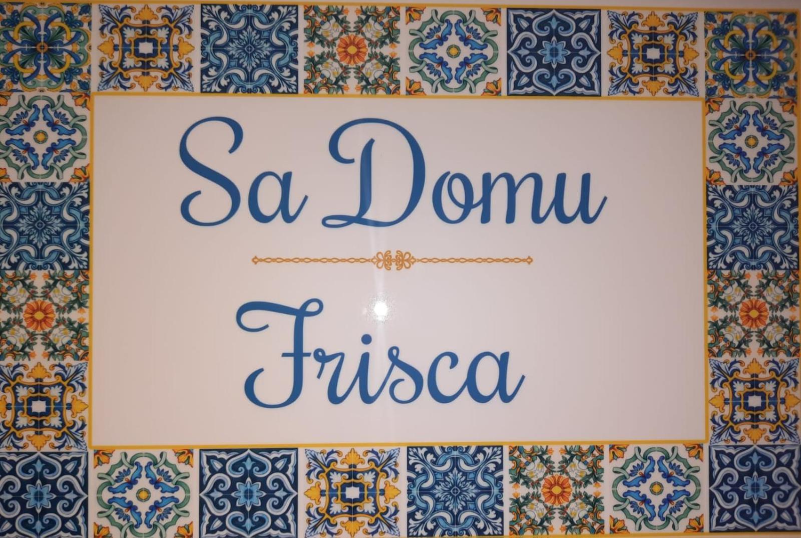 Apartmán Sa Domu Frisca Domusnovas Exteriér fotografie